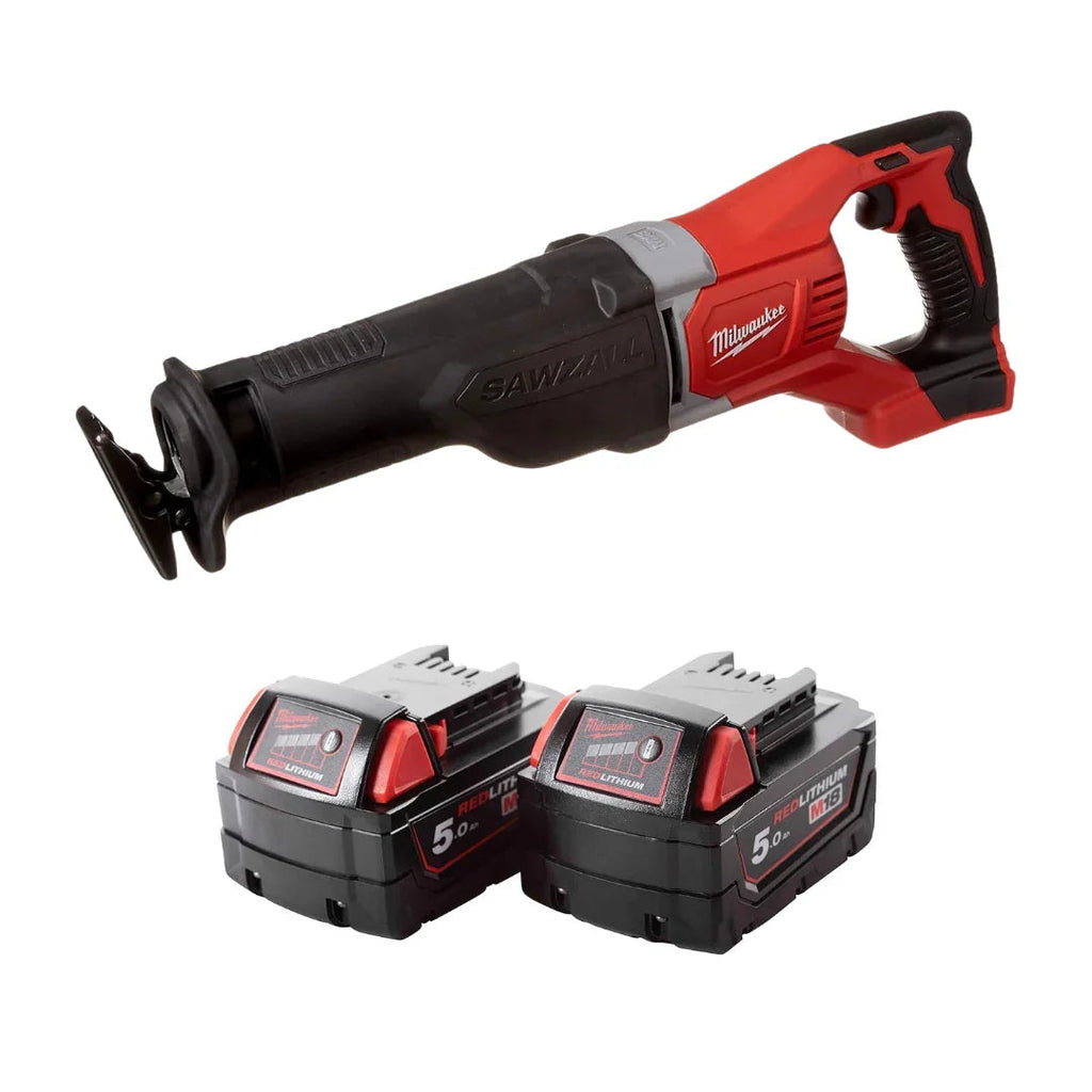 Milwaukee M18 Cordless Multi-Tool + 2× 5.0Ah Batteries
