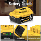 DeWalt 18V 5.0Ah Battery Combo Kit – Twin Pack